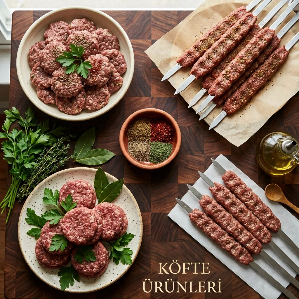 Köfte Ürünleri görseli